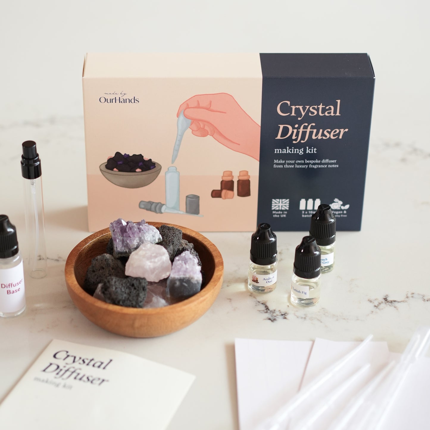 crystal diffuser making kit