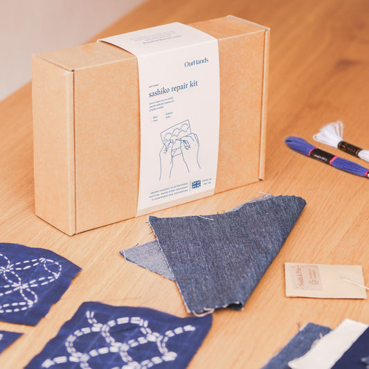 kit de broderie sashiko