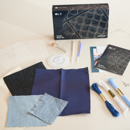 kit de broderie sashiko