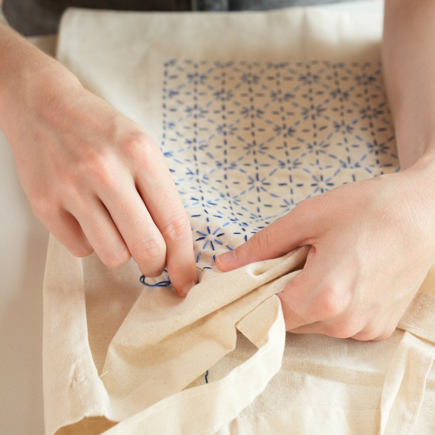 kit de broderie sashiko